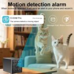 Mini cámara inalámbrica M09 HD con visión nocturna infrarroja y detección de movimiento, monitor WiFi. - Imagen 3
