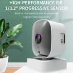 Cámara de vigilancia inalámbrica WiFi K7 HD con visión nocturna y control remoto desde smartphone, Standard 3MP Without Memory - Imagen 2