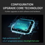 Cámara de vigilancia inalámbrica WiFi K7 HD con visión nocturna y control remoto desde smartphone, Standard 3MP With 64G Memory - Imagen 4