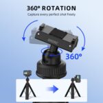 Trípode de liberación rápida con palo selfie extendido BRDRC para DJI Osmo Action 6 / Nano, AC6039_1 - Imagen 4