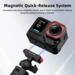 Trípode de extensión para selfies Flymile de liberación rápida para Insta360 Ace Pro 1 / 2 / ACE / X5 - Imagen 4