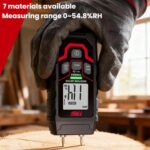 Medidor de humedad de madera, comprobador rápido de contenido de humedad, TA666A - Imagen 2