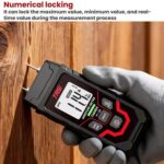 Medidor de humedad de madera, comprobador rápido de contenido de humedad, TA666A - Imagen 4