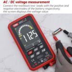 Multímetro inteligente digital totalmente automático con pantalla grande, TASI TA805B Rechargeable - Imagen 7