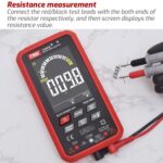 Multímetro inteligente digital totalmente automático con pantalla grande, TASI TA805B Rechargeable - Imagen 8