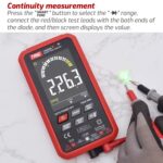 Multímetro inteligente digital totalmente automático con pantalla grande, TASI TA805B Rechargeable - Imagen 9