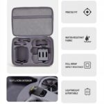 Bolsa de transporte, bolsa protectora de almacenamiento, bolso de hombro de viaje, For DJI Avata 360 Fly More Combo Gray - Imagen 4