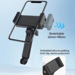 Soporte para cuello POV para teléfono móvil y cámara de acción. Soporte de cuello de liberación rápida con varilla de extensión., Extra Large With Strap - Imagen 4