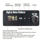 Supresor de ruido digital (NR) con DSP de onda corta + altavoz, 88x38x100mm - Imagen 3