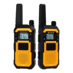 1pair Heavy-Duty IP67 Waterproof Dual PTT Outdoor Shock-Resistant Walkie Talkies, RETEVIS RB648 PMR446