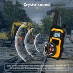 1pair Heavy-Duty IP67 Waterproof Dual PTT Outdoor Shock-Resistant Walkie Talkies, RETEVIS RB648 PMR446 - Imagen 8