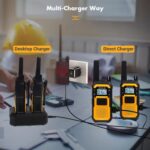 1pair Heavy-Duty IP67 Waterproof Dual PTT Outdoor Shock-Resistant Walkie Talkies, RETEVIS RB648 PMR446 - Imagen 10