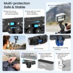 For Insta360 GO Ultra aMagisn Metal Magnetic Quick Release Mount 2.0 Lockable Adapter, For Insta360 GO Ultra - Imagen 3
