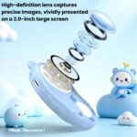 HM020H Portable HD Kids Digital Microscope Electronic Magnifier Science Toy - Imagen 4