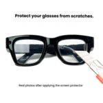 Juego de protectores de lentes para gafas inteligentes Ray-Ban Meta Display HD Clear, película protectora antiarañazos. - Imagen 3
