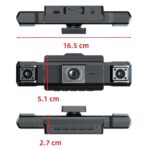 A32 Full HD 1080P Car Dash Camera Infrared Night Vision & Reverse Backup Camera, Front+Left+Right+Rear - Imagen 9