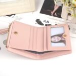 Cartera corta Lady Suzip con rayas cruzadas - Imagen 5