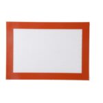 Estera para hornear galletas, pastelería, silicona, fibra de vidrio platino, almohadilla para amasar hojas, 29x26cm