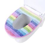 Cojines universales lavables y pegajosos para asiento de inodoro