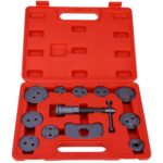 Kit de herramientas de reparación de automóviles, pinza de freno de disco de precisión Universal para coche, pastilla de freno, bomba de freno, pistón de freno, 12 In 1 Brake Air Pump - Imagen 2