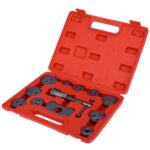 Kit de herramientas de reparación de automóviles, pinza de freno de disco de precisión Universal para coche, pastilla de freno, bomba de freno, pistón de freno, 12 In 1 Brake Air Pump - Imagen 4