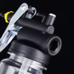 Bomba de alta presión transparente de 250cc, lata de aceite lubricante, máquina de plástico, grasa engrasadora, pistola flexible de 245mm de longitud, 245mm Length flex Gun - Imagen 4