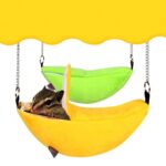 W4032 Cama colgante tipo columpio, cama tipo plátano, nido pequeño, cama lunar para animales pequeños - Imagen 5