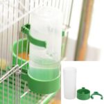 10 Uds equipo práctico de alimentación de pájaros bebedero para pájaros y loros alimentador de riego con Clip, S, L