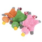 B14302 Lindo juguete para perro de peluche Papa Duck con cuerda - Imagen 3