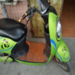 Cable de resorte de freno de disco de rueda de motocicleta antirrobo de seguridad con alarma de bloqueo de disco - Imagen 4