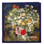 Álbum de fotos hecho a mano de bricolaje de arte retro Álbum de película autoadhesivo, 18 inch Bouquet