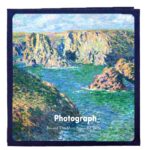 Álbum de fotos de película pegada DIY Retro artístico álbum conmemorativo de gran capacidad para parejas familiares, 18 inch Bell Island
