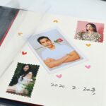 Álbum de fotos de película pegada DIY Retro artístico álbum conmemorativo de gran capacidad para parejas familiares, 18 inch Bell Island - Imagen 4