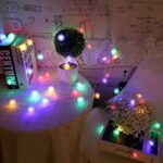 20 LED con energía Solar, cono de pino, ahorro de energía para exteriores, decoración de vacaciones, boda, cadena de luces, lámpara de paisaje de jardín - Imagen 2