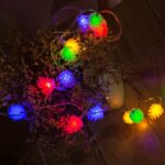 20 LED con energía Solar, cono de pino, ahorro de energía para exteriores, decoración de vacaciones, boda, cadena de luces, lámpara de paisaje de jardín - Imagen 3