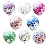 10 Uds. Globos de confeti de 12 pulgadas decoración de boda globo de látex para fiesta de feliz cumpleaños - Imagen 2