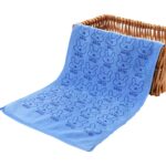 25*50 cm lindo bebé chico toalla cara microfibra absorbente secado baño toalla de playa paño de baño toalla para bebé algodón chico s toalla, 25x50cm