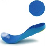Plantillas ortopédicas de ocho pies con pies planos para niños transpirables de PU, 19-22（14.8cm） - Imagen 3