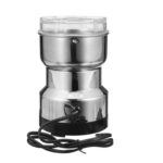 Molinillo de café multifuncional con enchufe europeo, molinillo eléctrico de acero inoxidable para hierbas/especias/nueces/granos/granos de café, Coffee Grinder, EU Plug - Imagen 4