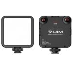 VIJIM VL81 Portátil Tres zapatos fríos y calientes Luz de relleno de temperatura de doble color Luz de iluminación de grabación de disparo