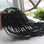 2 piezas de accesorios de disfraces de decoración de hombros con borlas de metal - Imagen 2