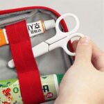 Bolsa para botiquín de primeros auxilios de viaje, caja de rescate de supervivencia médica de emergencia para el hogar, 23x13x7.5cm (Red), 23x13x7.5cm (Gray) - Imagen 5