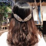 Diademas de moda para mujer, diademas de aleación de cristal, soporte trasero - Imagen 4