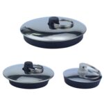 Tapón de goma para fregadero, tapón para bañera, fregona, piscina, lavandería, tapón de bloqueo, 3 uds., L - Imagen 3