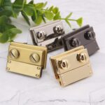 10 PCS Accesorios de hardware de equipaje Hebilla de bloqueo de bolso femenino - Imagen 5