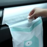 Bolsa de basura creativa y bonita para coche, bolsa de limpieza tipo pasta para Interior del coche, 15 Uds. - Imagen 5