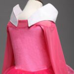Vestido para niñas, Cosplay de Halloween, vestidos de princesa de La Bella Durmiente, disfraz de Navidad, fiesta, ropa para niños, 140cm - Imagen 3
