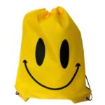 Bolsa impermeable con cordón y mochila Smile de 10 piezas