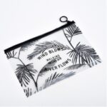 Neceser transparente de viaje para mujer, bolsa de cosméticos pequeña y grande de PVC, estuche para maquillaje, organizador de lavado de baño, 5 uds.