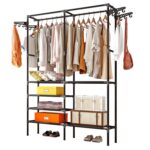 Perchero móvil simple para piso de dormitorio - Imagen 3